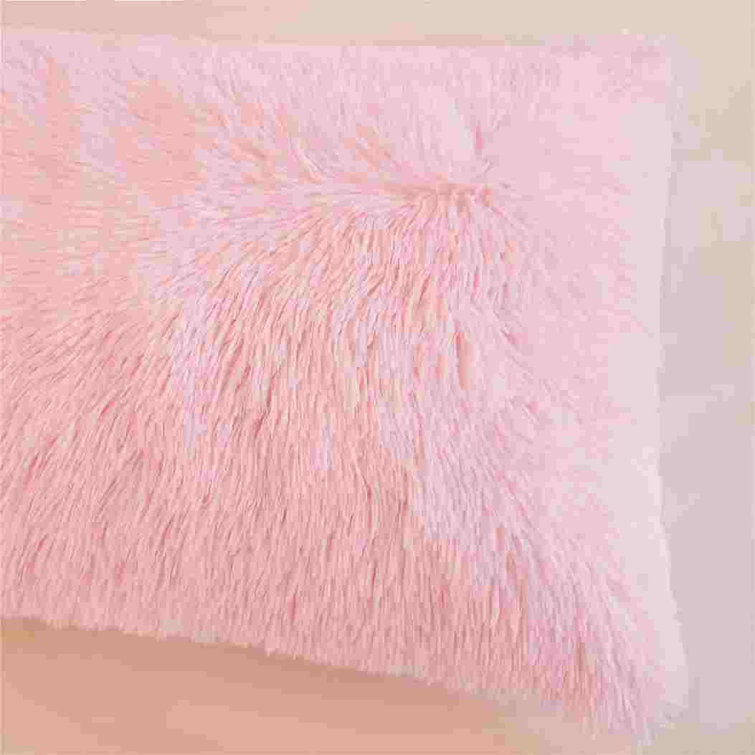 Pardo Rectangular Pillow Cover & Insert (Set of 2) Everly Quinn Color: Light Pink