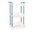 34.5'' H x 20.8'' W Utility Cart with Wheels-55285583