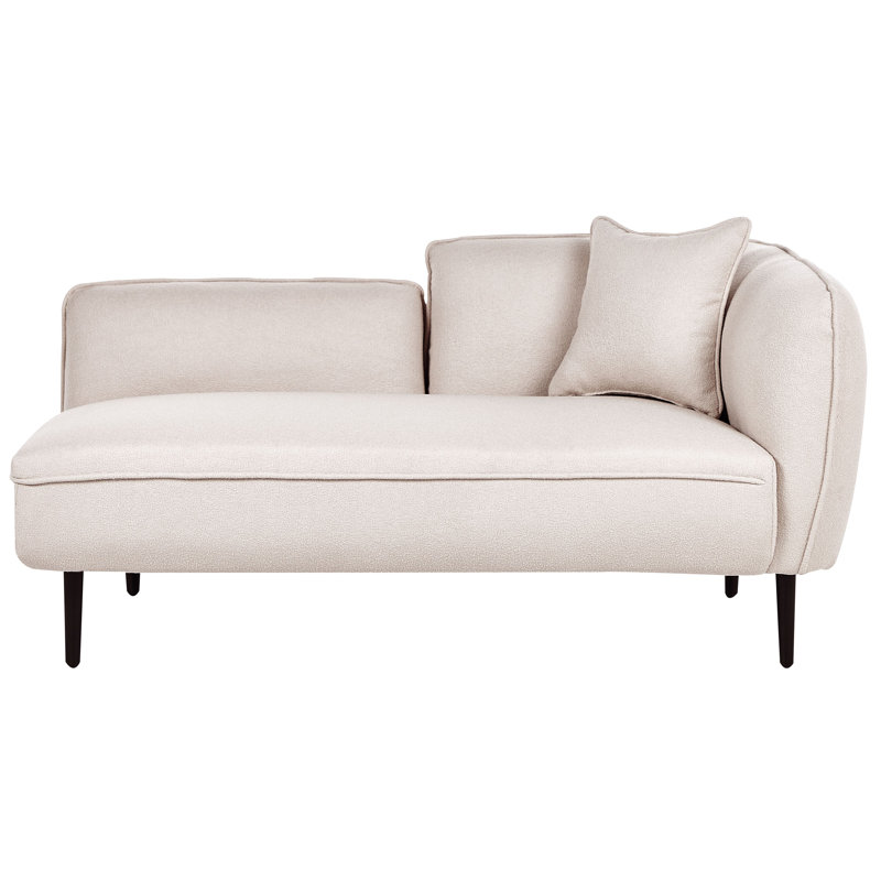Bawnard Upholstered Chaise Lounge, Beige