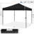 10 Ft. W x 10 Ft. D Steel Party Tent with Adjustable Outdoor Tent-110923722