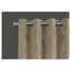 Ensemble de 2 panneaux de rideaux obscurcissants, l 54 po x L 95 po, beige avec œillets