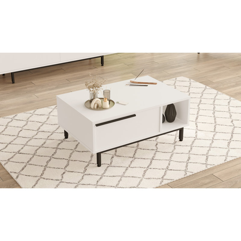 Glorias Coffee Table, White
