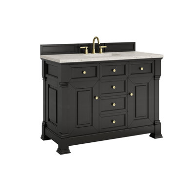 Meuble-lavabo simple 48 po avec plateau Brookfield