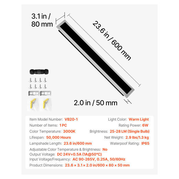 Dimensions du produit