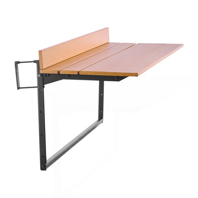 Balcony Hanging Table 15 x 39 in Outdoor Patio Railing Bar Table Adjusable