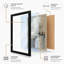 Layered Forms Minimalist - Framed Print-90301704-90301715