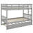 Detachable Wood Bunk Bed With Trundle, Converts To Two Beds, Space-Saving Design-1699227284