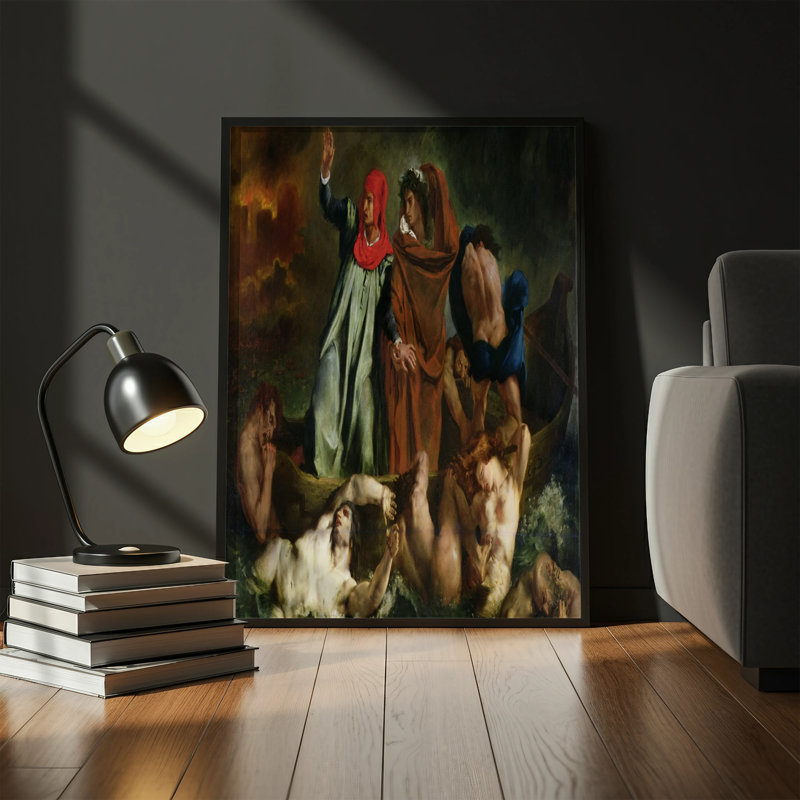 Attie Floater Frame Print, 32x48