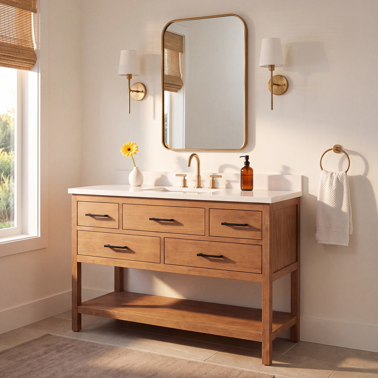 Betty 55'' Single Bathroom Vanity