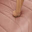Causeuse à accoudoirs carrés en velours 62,6 po avec 2 coussins Clifford, rose, canapé moderne capitonné pour le salon, rose-1048964344-1013354119-1008375359