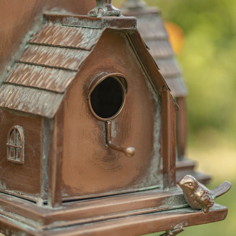 Maison d'oiseaux 76,25 po x 16,75 po x 13,5 po Nolasco