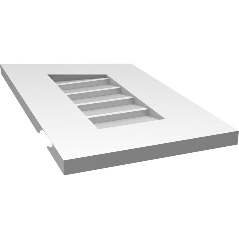 Ventilateur à pignon non-fonctionnel Signature, H 22 po x l 12 po x P 1 po