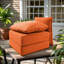 Ensemble de coussin de siège et de dossier en polyester résistant aux intempéries Deb-988359218-974621535-981643829