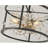 Malakoff 4-Light 15.7" Crystal Leaves Drum Semi-Flush Mount