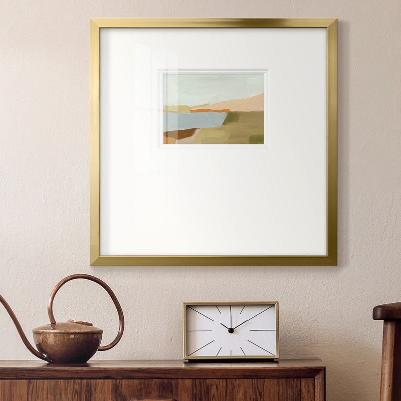 Stacked Landscape Ipremium Framed Print, 17" H x 17" W x 1.25" D
