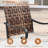 6-Person 53" Round Outdoor Dining Set With Cushioned Swivel PE Rattan Chairs-594730753