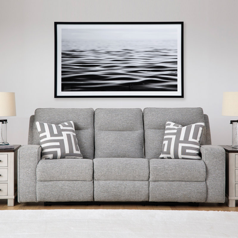 Kerle Upholstered 88'' Power Reclining Sofa