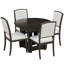 Ensemble repas 5 pièces avec plateau de table extensible-476928942