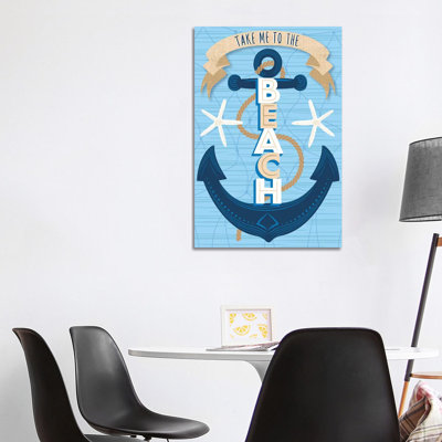 Beach Fun III 1 Piece Wrapped Canvas Wall Art