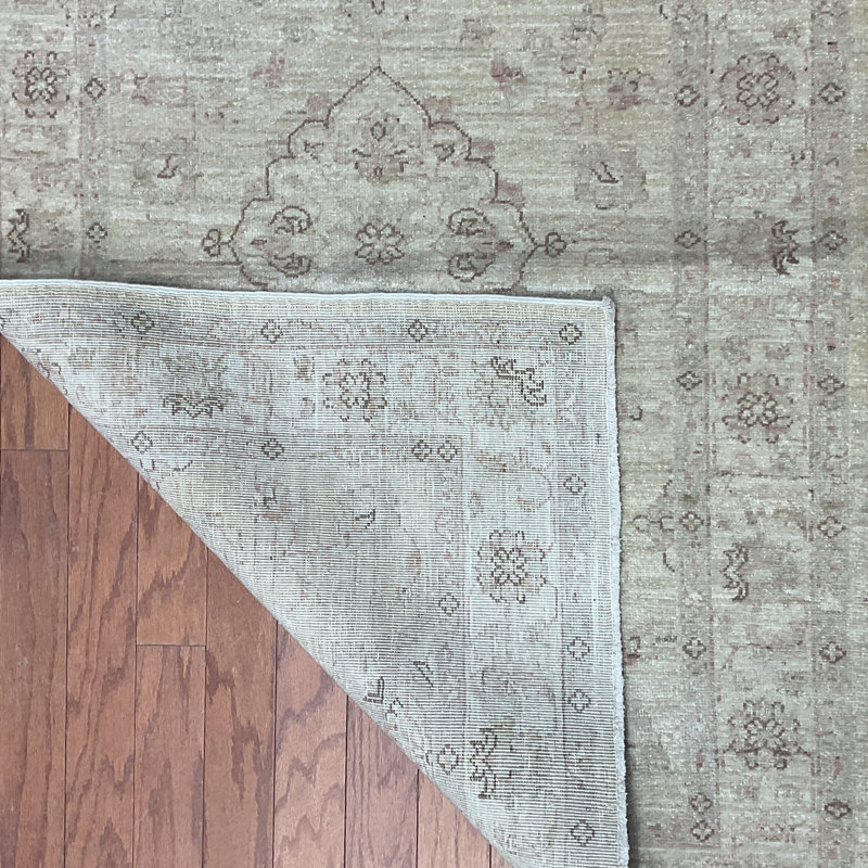  Tapis en laine fait à la main Oushak