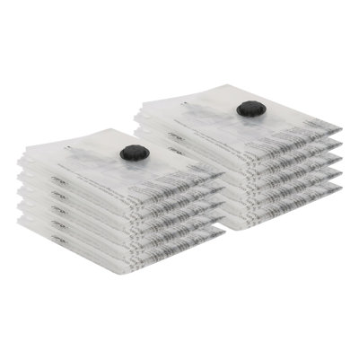Harbour Housewares Vacuum Storage Bags - Medium (50 x 70cm) - Set of 10