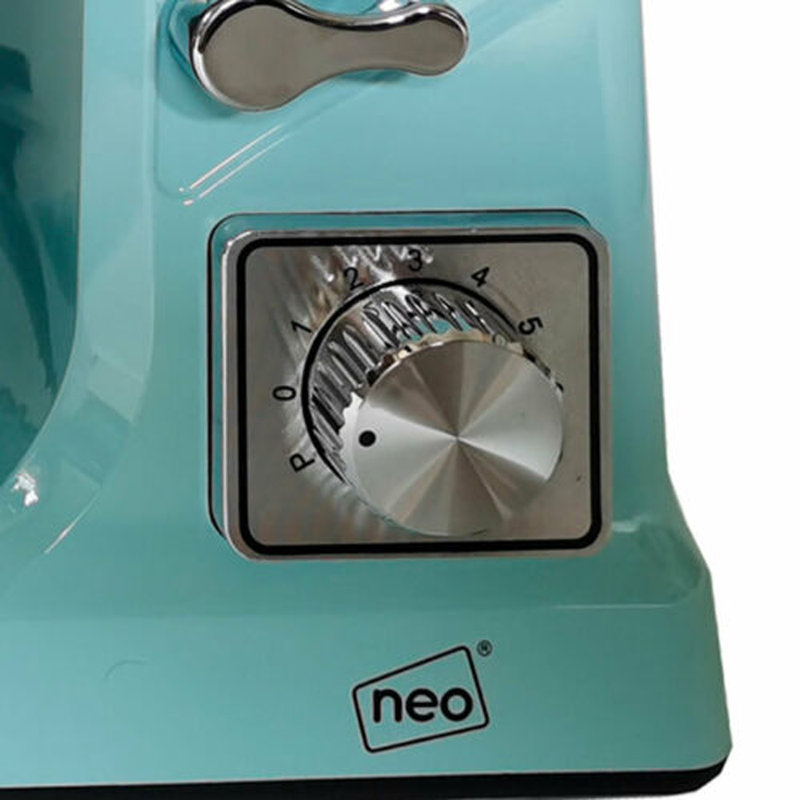 Symple Stuff 6 Speed 5L Splash Guard Stand Mixer, Duck