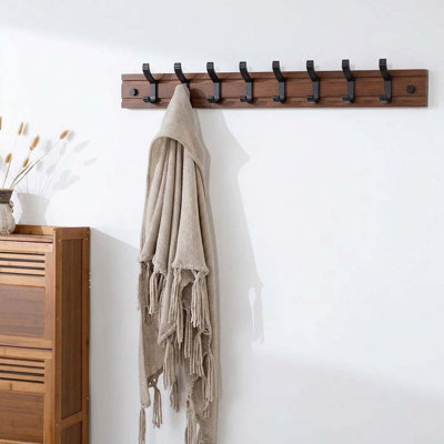Wooden Wall Mounted Coat Rack