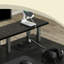 Daimar Steel Computer Desk with Built-In Electrical Outlet-936210580-936210585
