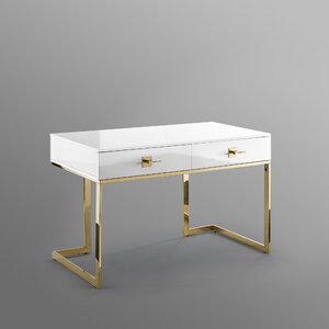 Nicole Miller Plumeria  Writing Desk For Office Makeup Room