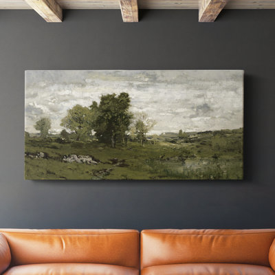 Série paysage - DCCDVXVII - Toile tendue avec châssis - Prêt à être accroché