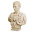 Bust of Julius Caesar Marble Antique Look