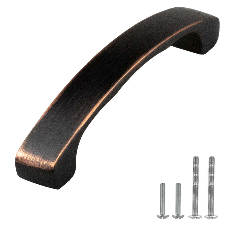 Poignée arche 3 3/4 po Simplicity, Bronze huilé