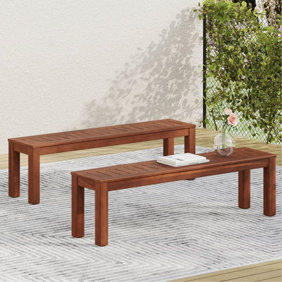 Banc 61,75 po (ensemble de 2)