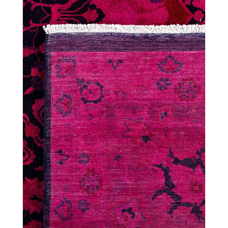 Ismaela One-of-a-Kind 9' 1" X 11' 10" Hand Knotted Area Rug