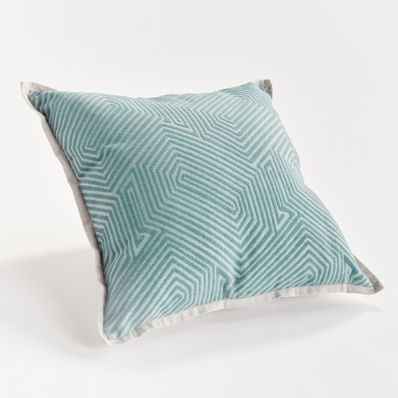 Sora Polyester Indoor/Outdoor Pillow Cover & Insert, Square, 24"H x 24"W