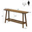 Console en bois massif récupéré avec tablette-1757479560