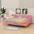 Daybed With Fabric Upholstery And Leg Support-312512321-312512322