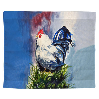 Suspension murale en polyester coq pour l'extérieur