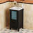 16'' Single Bathroom Vanity with Ceramic Top-617113651