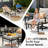 5 Pieces Outdoor Conversation With High Back Swivel Rocking Chairs And Ottoman-710866130-731013372