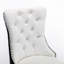 Chaise rembourrée en polyuréthane et velours-1309429677