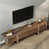 Dark Brown Wood/Silver selected