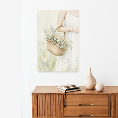 Panier de fleurs sauvages