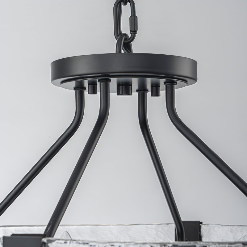 Lustre tambour 4 lumières à intensité variable
