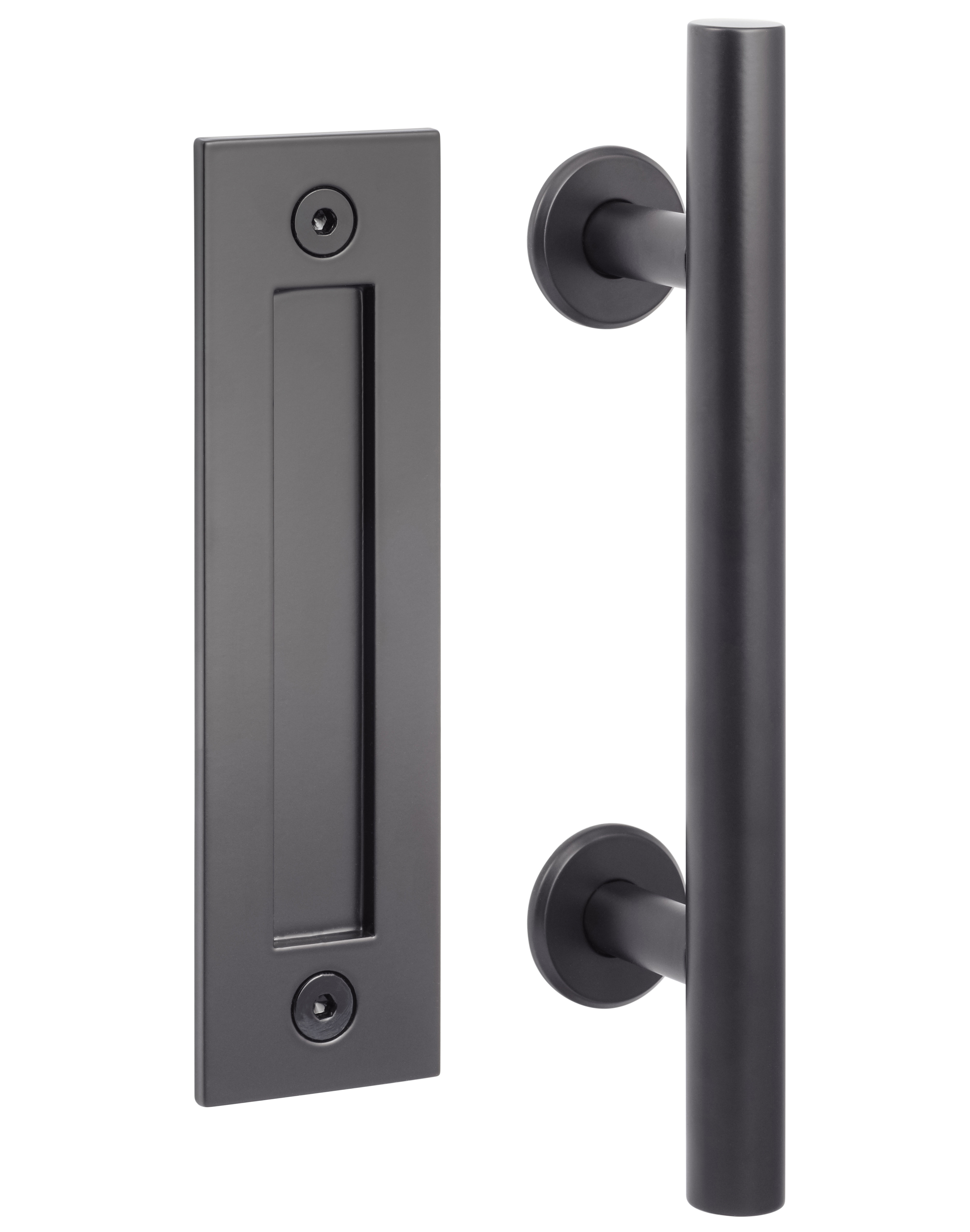 Sure-Loc Hardware Flush Mounted Barn Door Hardware Handle/Pull ...