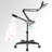 2-in-1 Freestanding Facial Steamer Makeup Organizer with 5X Magnifying Lamp