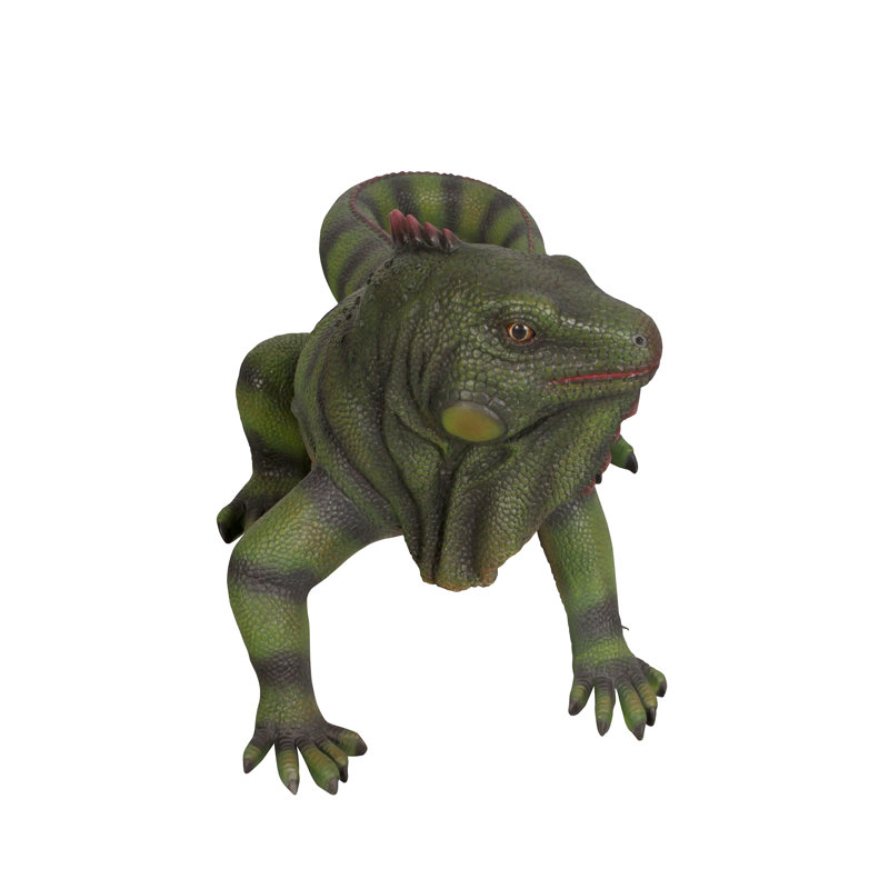 Statue de reptile géant iggy the iguane