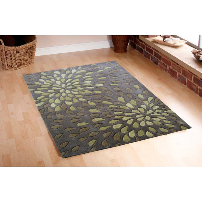 Dumt Floral Area Rug, Rectangle 120 x 170cm