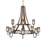 Rustic Lodge 12 - Light Chandelier