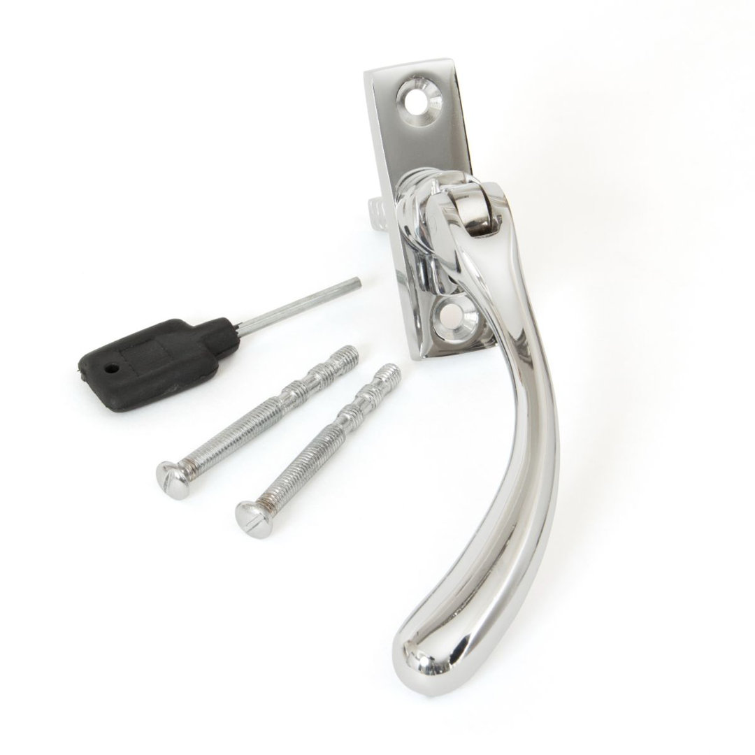 B&Q - Polished Chrome Slim Peardrop EspagLh - Image 4